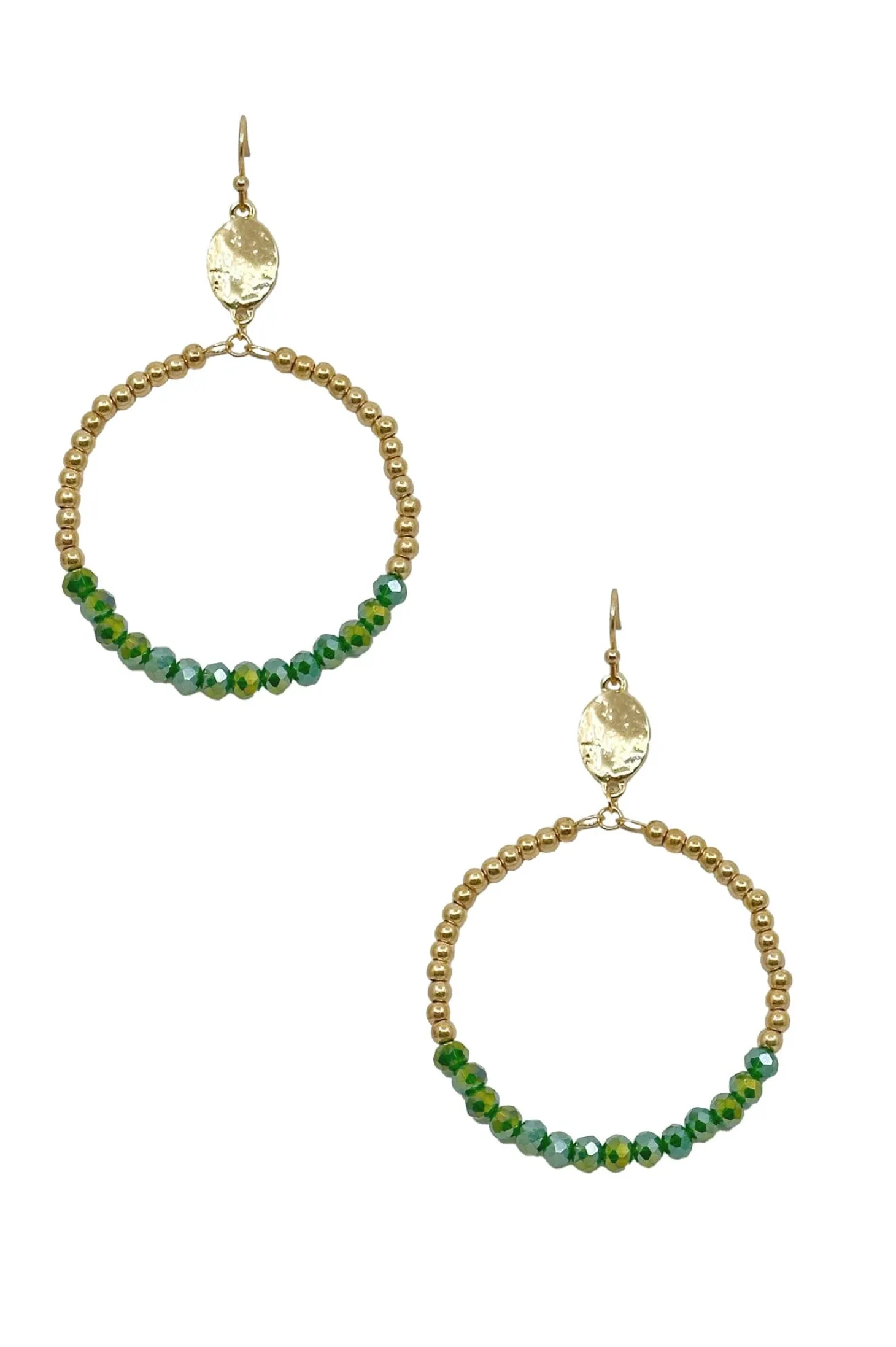 Cheap Carolina Katherine Earrings Emerald