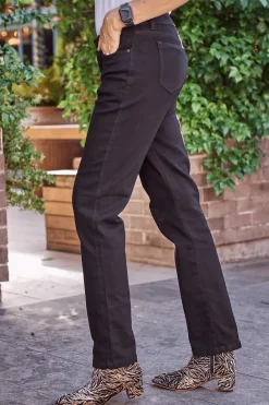 Online Carolina Katya Jeans Black High Rise