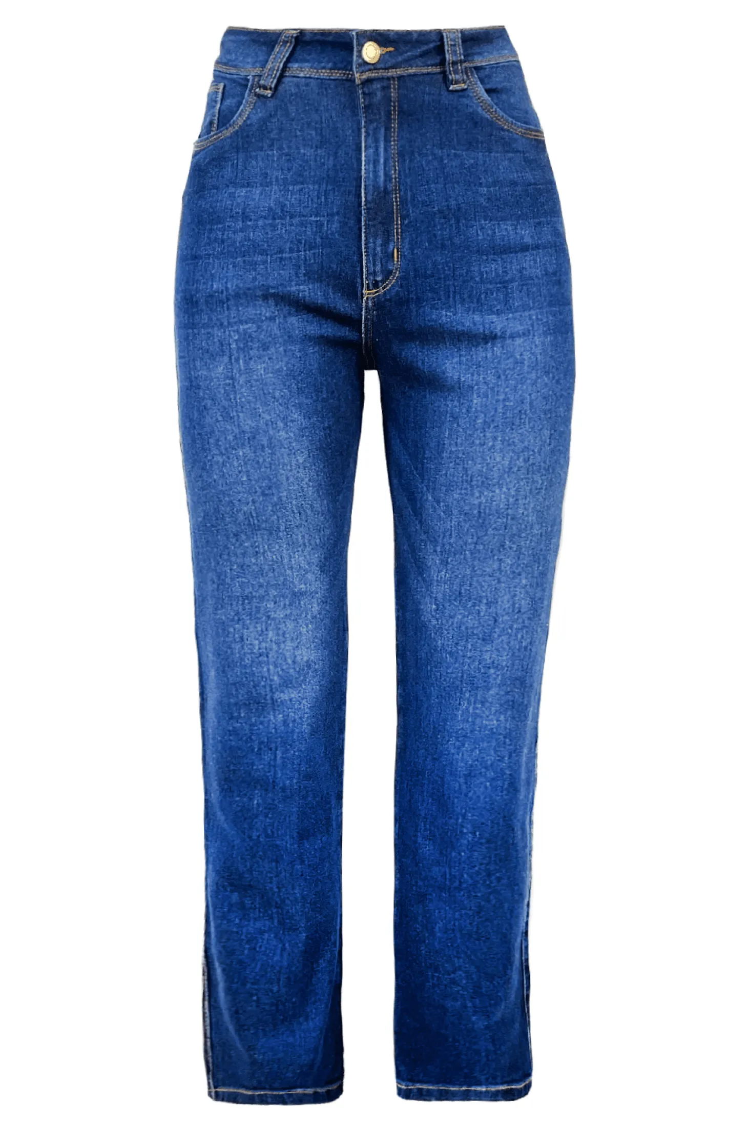 Outlet Carolina Katya Jeans Denim Blue High Rise