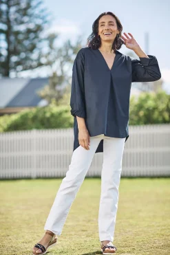 Best Sale Carolina Katya Jeans White High Rise