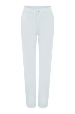 New Carolina Kelsey Straight Jeans White
