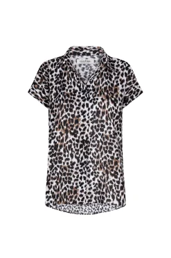Best Sale Carolina Kendi Short Sleeve Collared Shirt