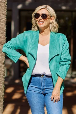Shop Carolina Kirsten Jacket Emerald