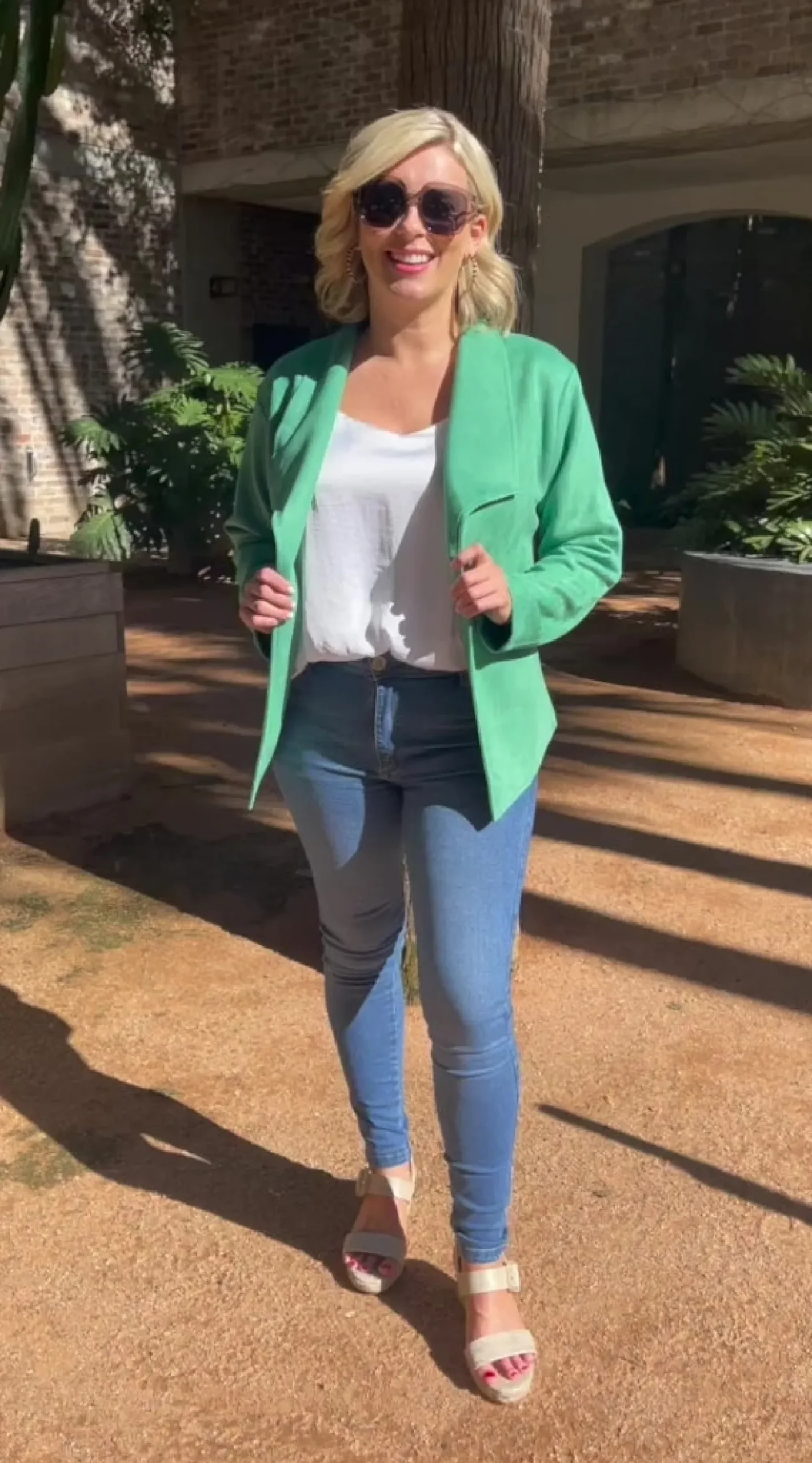 Shop Carolina Kirsten Jacket Emerald