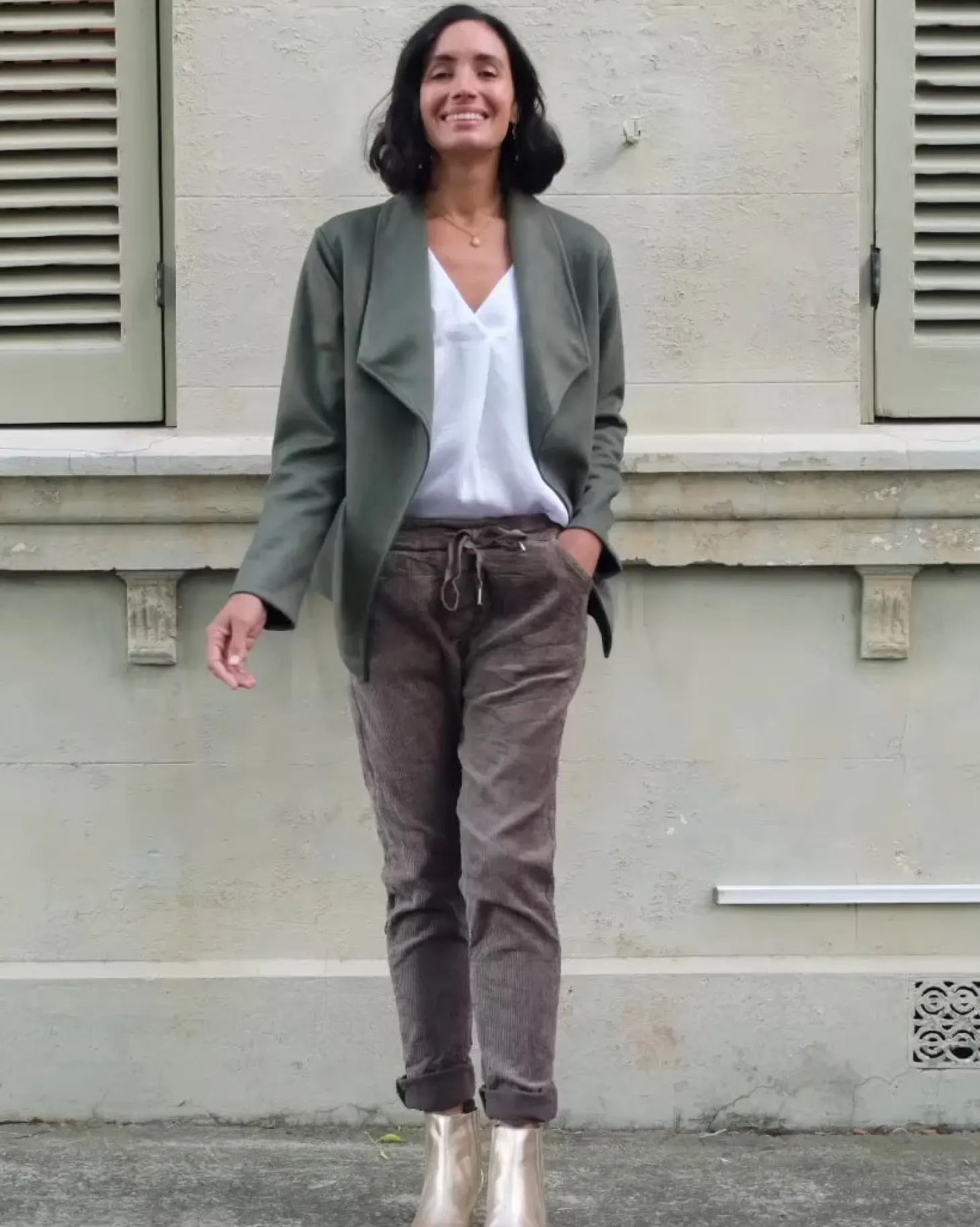 New Carolina Kirsten Jacket Olive