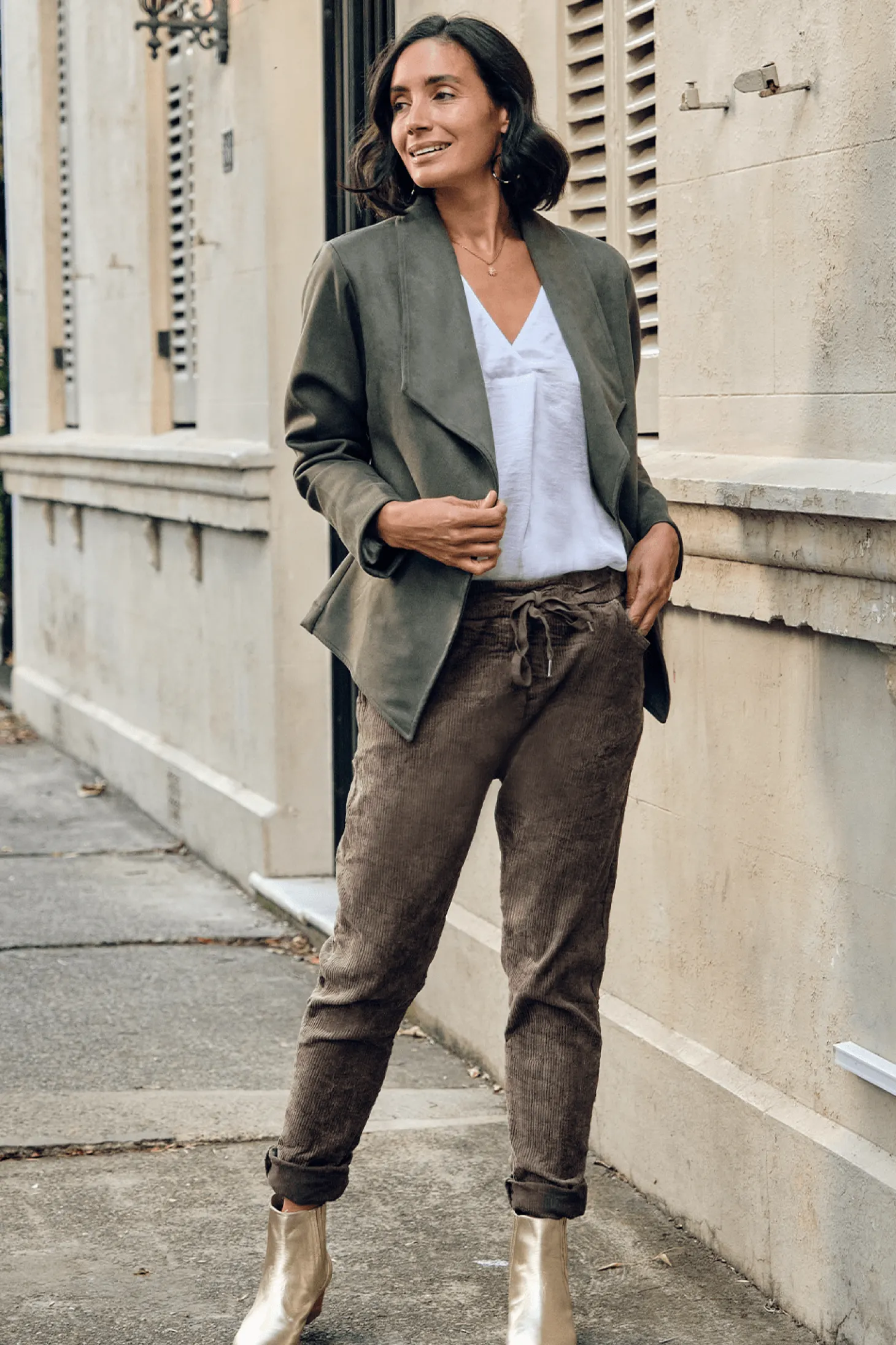 New Carolina Kirsten Jacket Olive