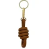 Best Carolina Knot Keyring Soft Leather Tan