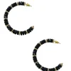 Hot Carolina Kyra Earrings Black