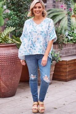 Flash Sale Carolina Lani Pure Linen Top
