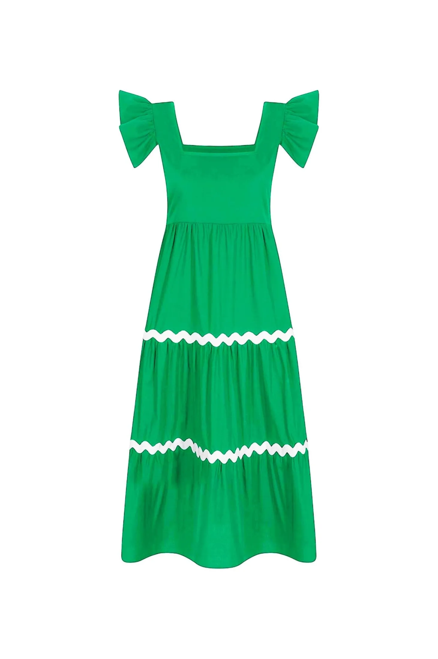 Best Carolina Laryssa Dress Emerald