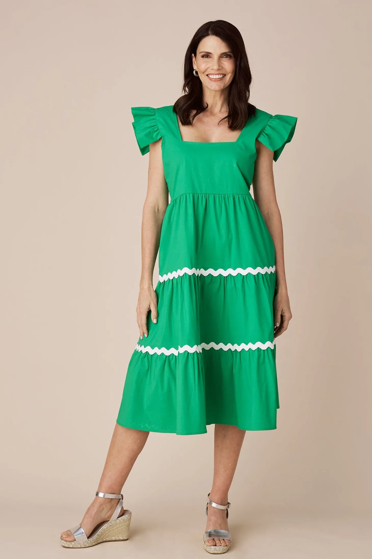 Best Carolina Laryssa Dress Emerald