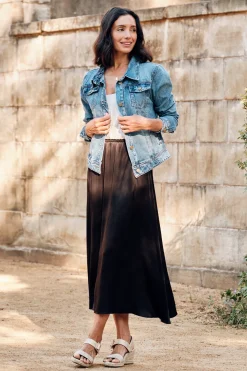 Cheap Carolina Lauryn Skirt Black