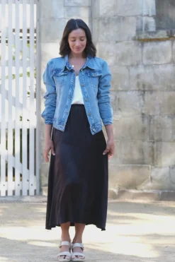 Cheap Carolina Lauryn Skirt Black