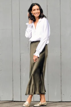 Best Sale Carolina Lauryn Skirt Forest Green