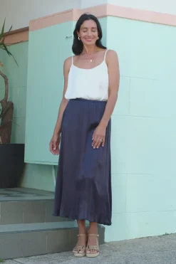 Fashion Carolina Lauryn Skirt Navy