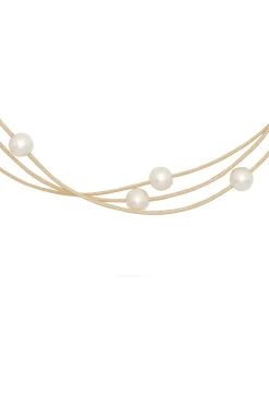Flash Sale Carolina Leia Pearl Necklace Nude