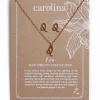 Best Carolina Leo Zodiac Necklace & Earring Set