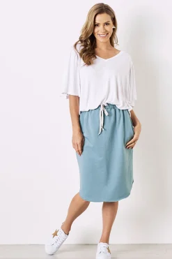 New Carolina Loungewear Skirt Aloe
