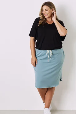New Carolina Loungewear Skirt Aloe