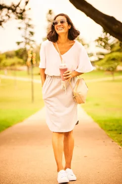 Discount Carolina Loungewear Skirt Grey