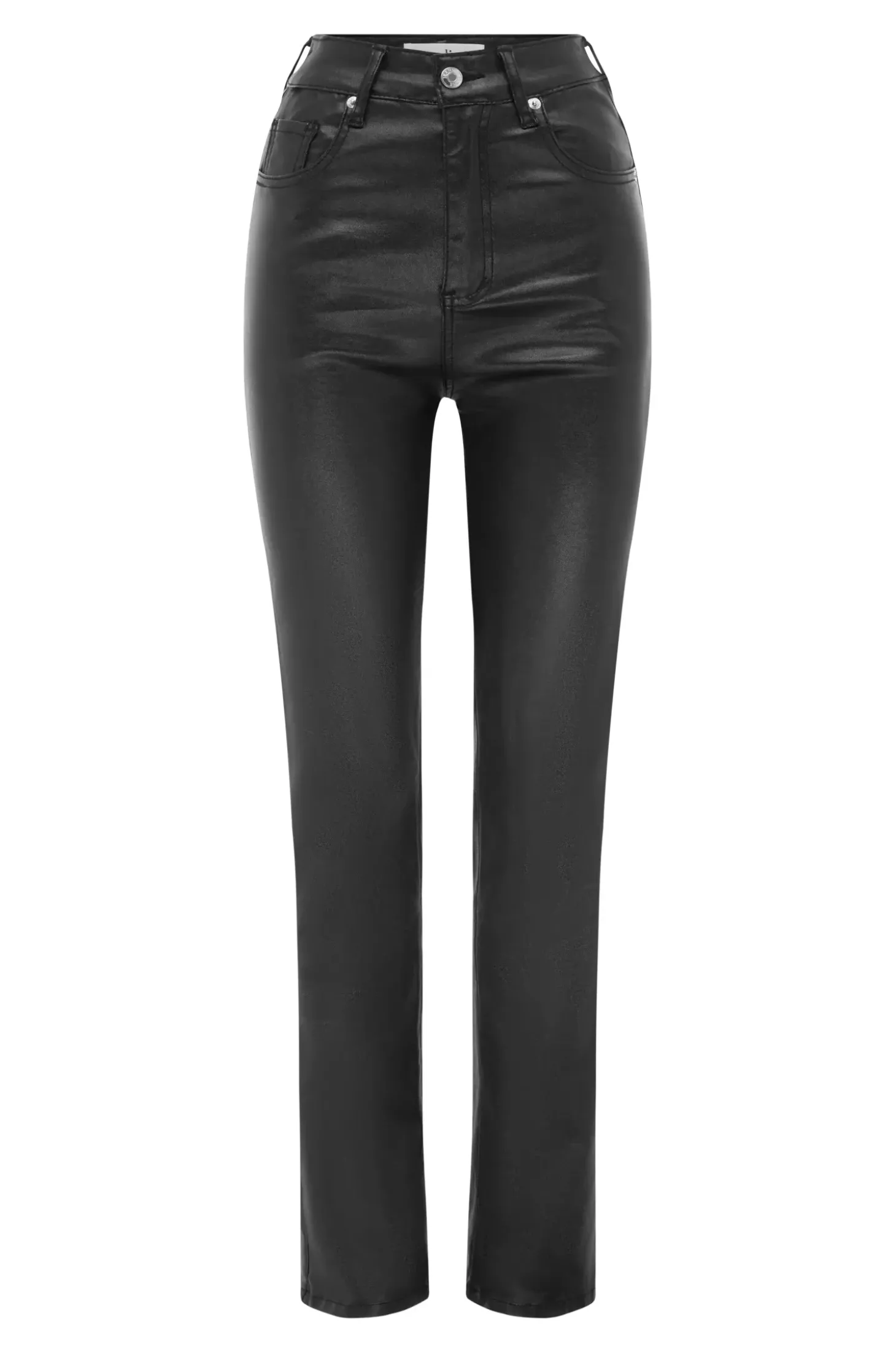 Discount Carolina Lucia Metallic Black Jeans