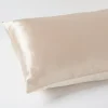 Shop Carolina Lyla Silk Pillow Case Taupe