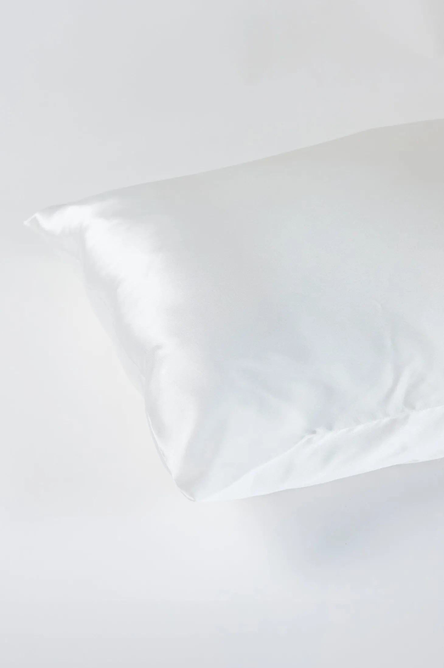 Sale Carolina Lyla Silk Pillow Case White