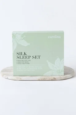 Cheap Carolina Lyla Silk Sleep Gift Set Taupe