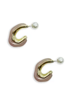 Flash Sale Carolina Maddie Earrings Blush