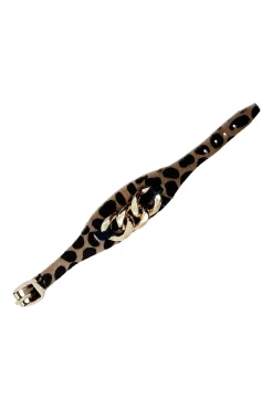 Best Sale Carolina Madelyn Leather Bracelet Giraffe