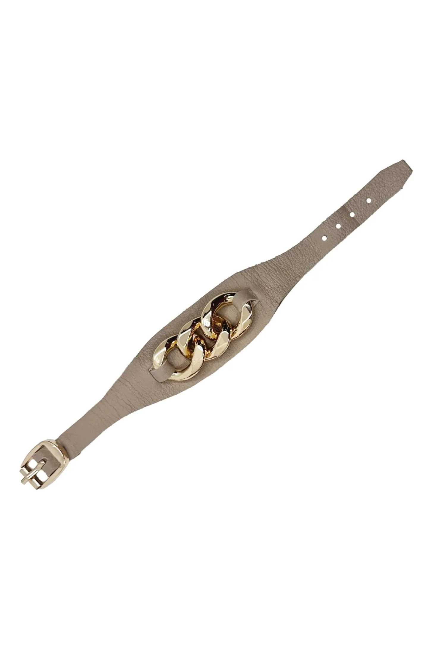 Store Carolina Madelyn Leather Bracelet Nude