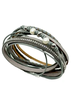 Best Sale Carolina Mallorie Wrap Bracelet Silver