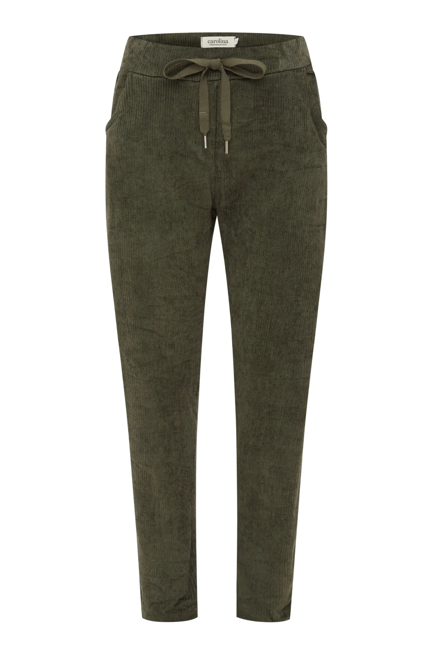 Fashion Carolina Maricela Corduroy Jogger Olive