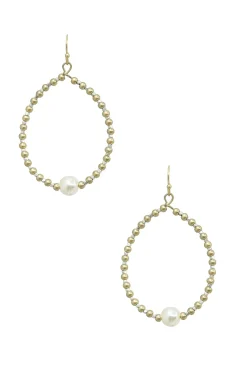 Sale Carolina Masie Pearl Earrings