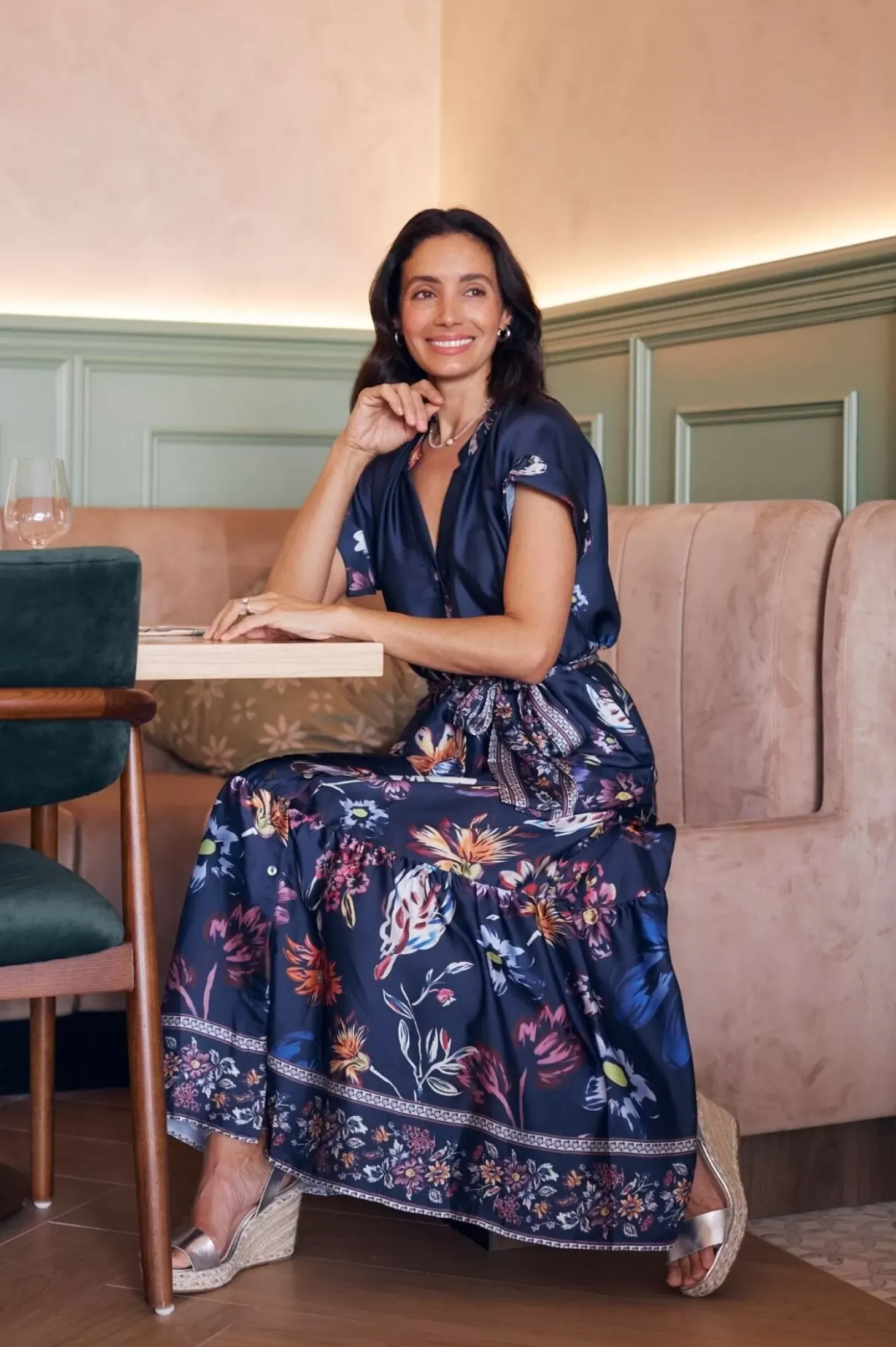 New Carolina Maya Floral Dress