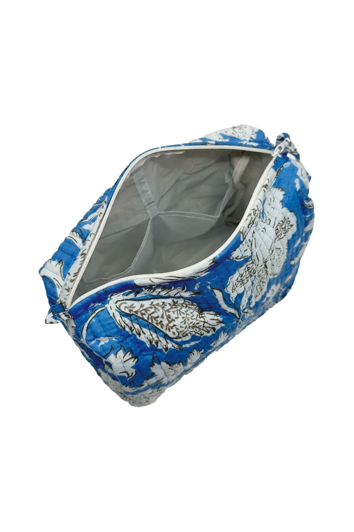 Fashion Carolina Meadow Toiletries Bag Blue - Large