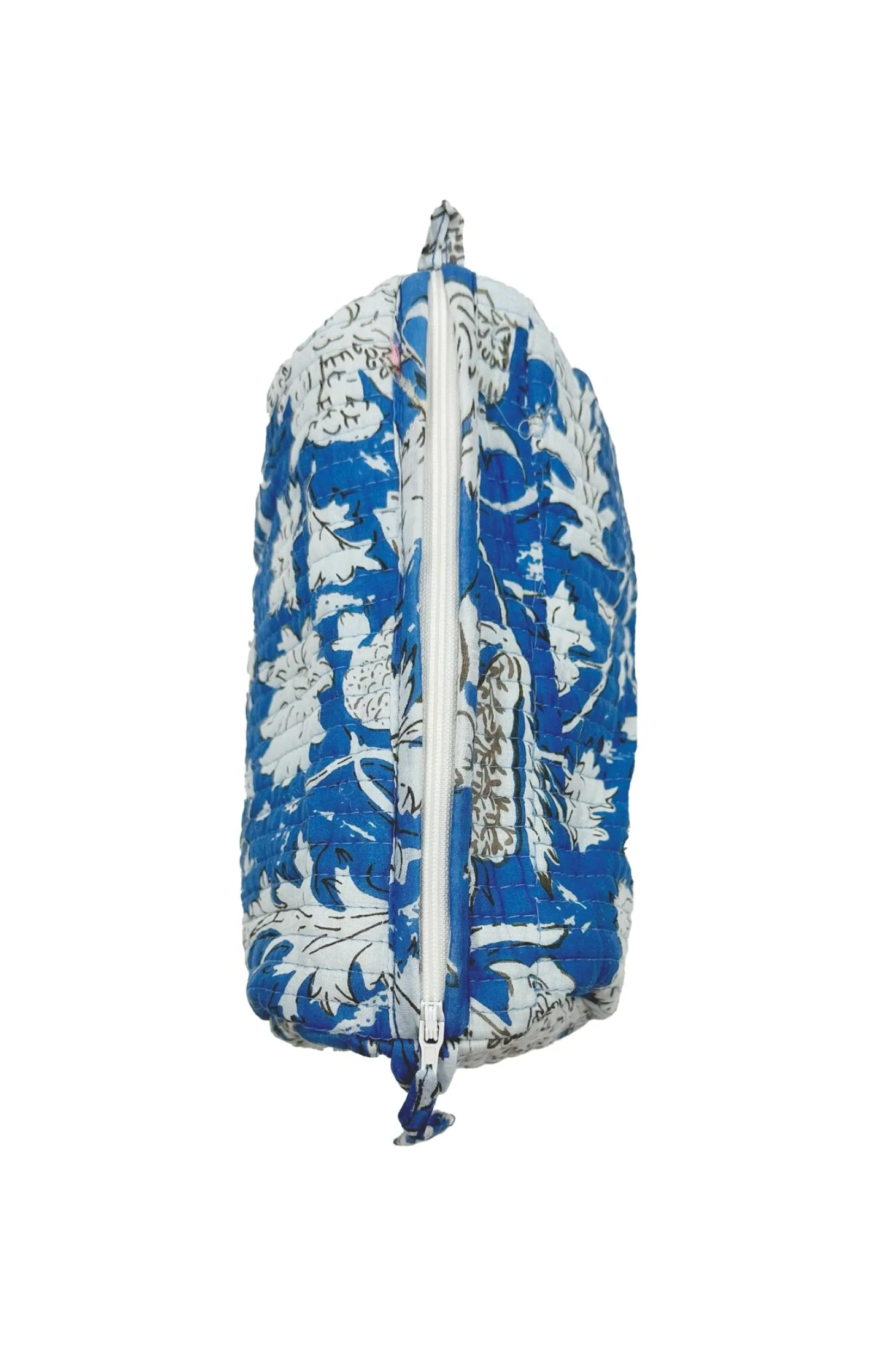 Hot Carolina Meadow Toiletries Bag Blue - Medium