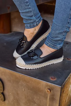 Shop Carolina Melissa Loafers Black
