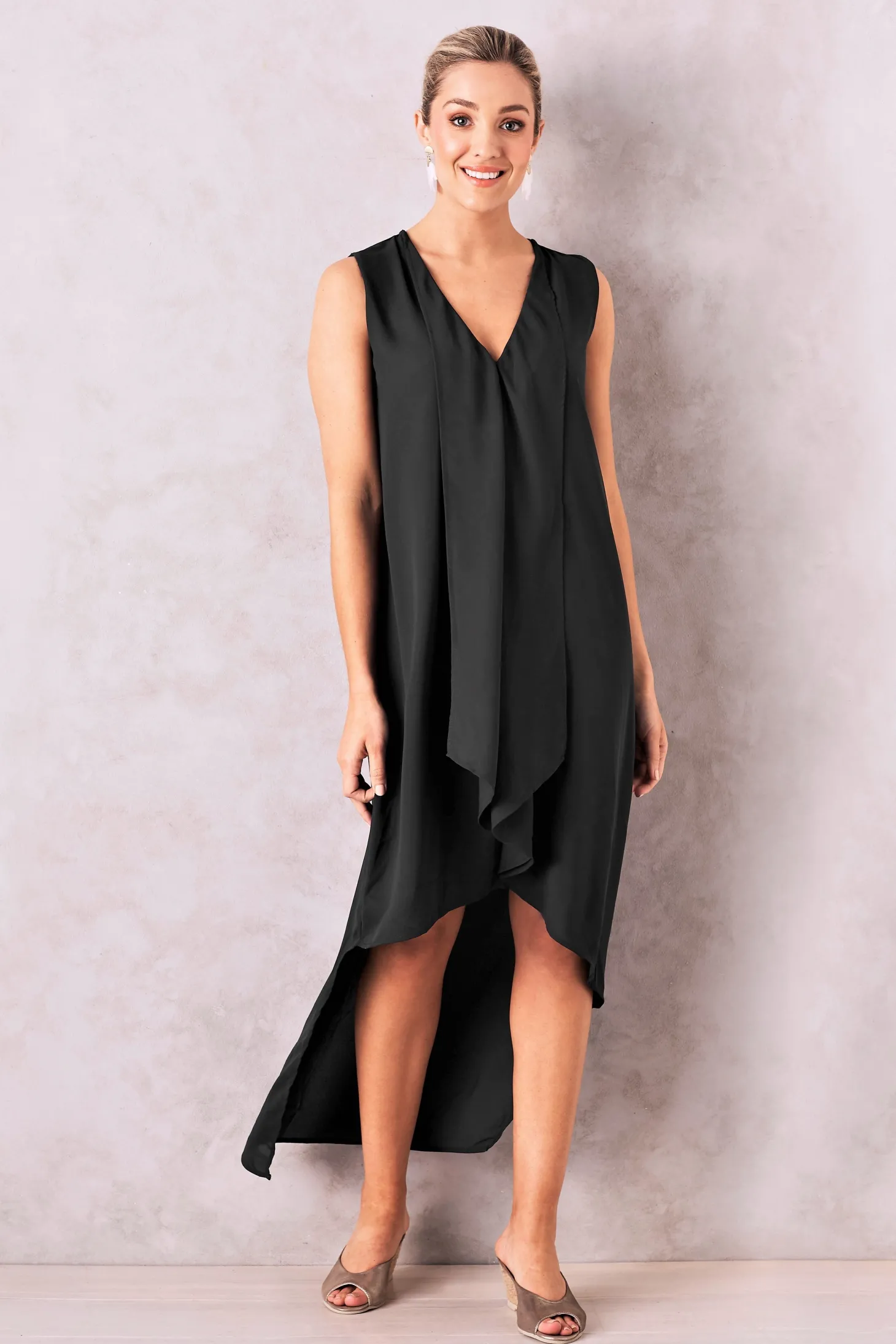Shop Carolina Mila Dress In Black