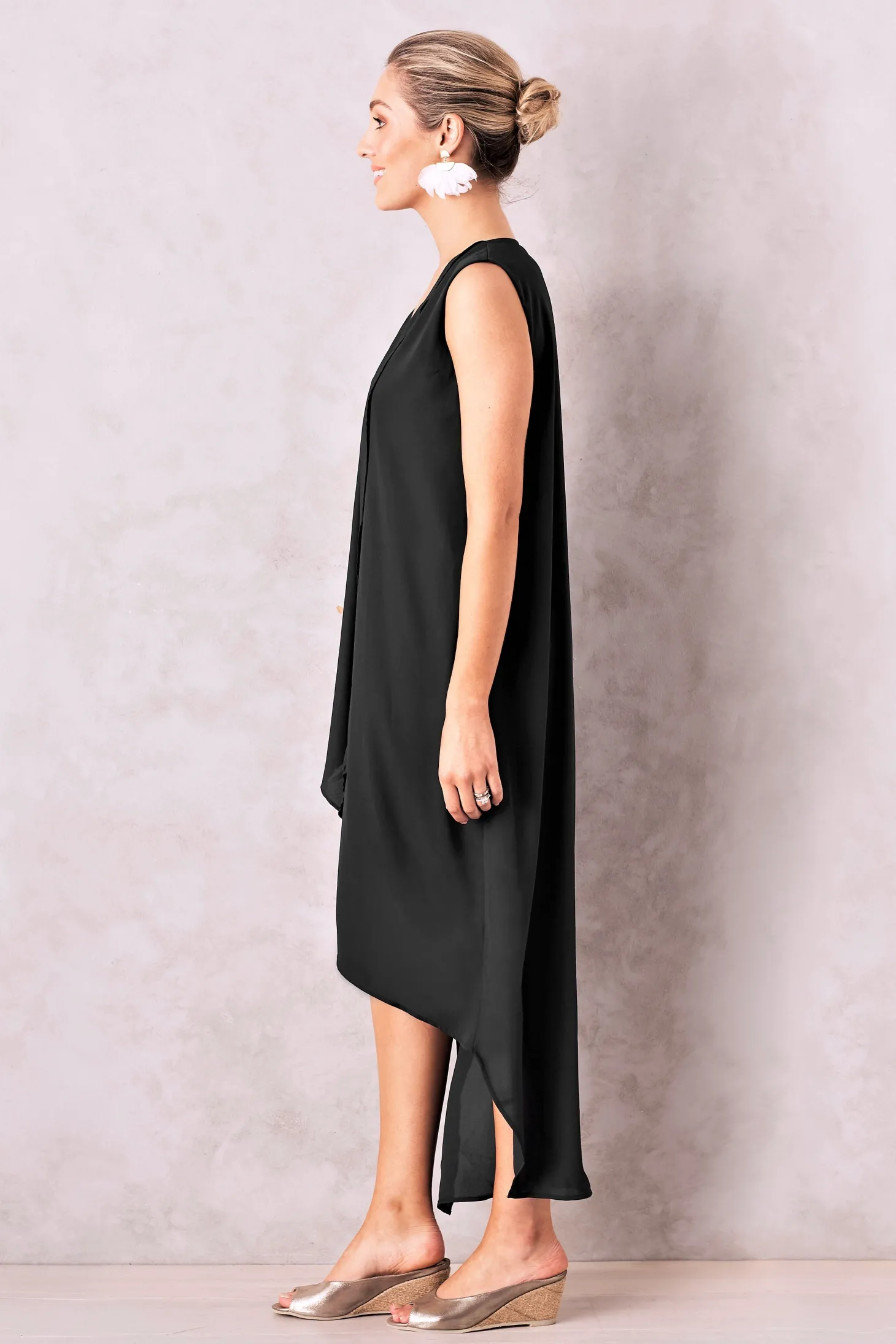 Shop Carolina Mila Dress In Black