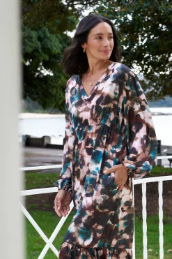 Outlet Carolina Milana Print Dress