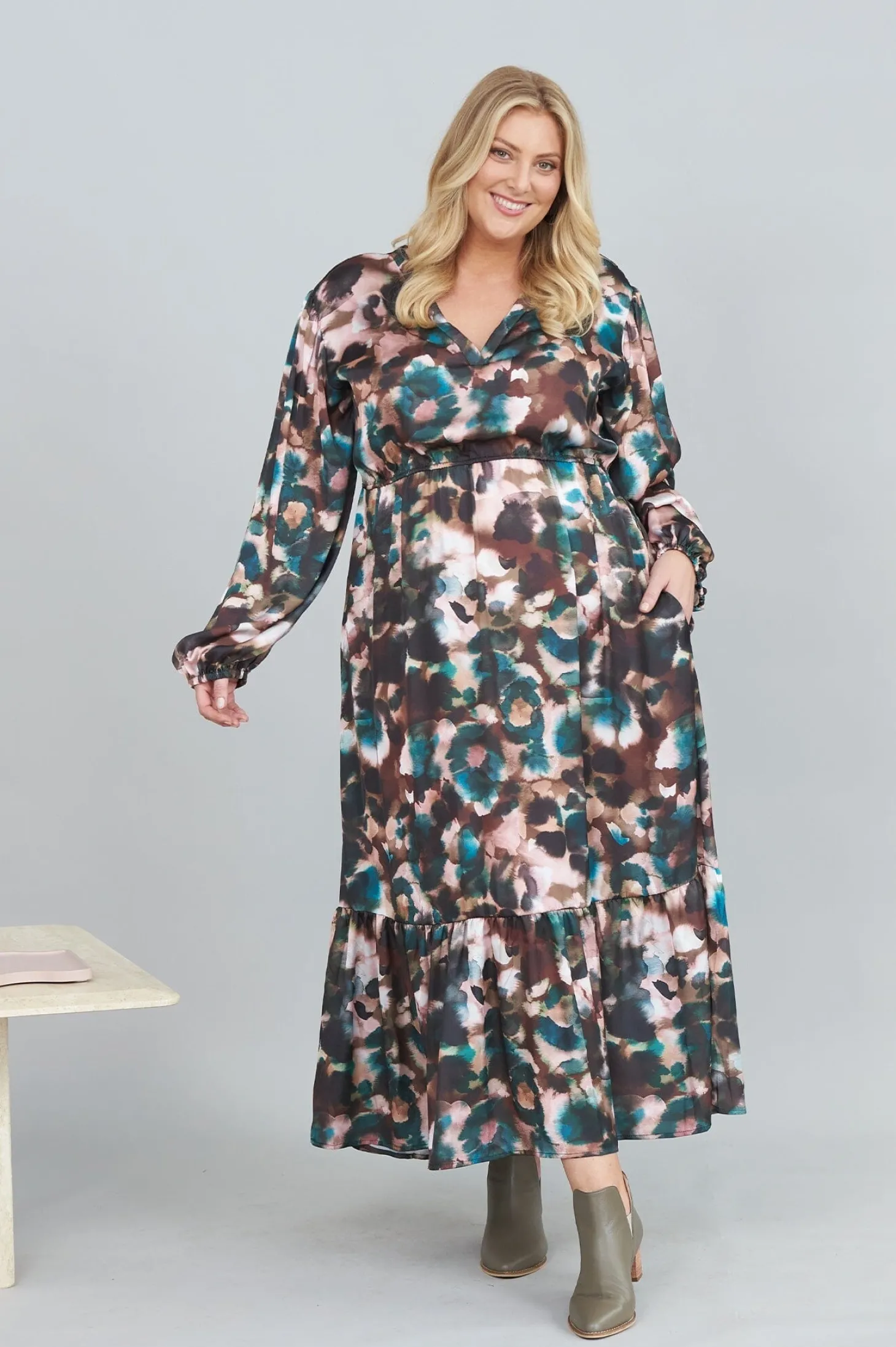 Outlet Carolina Milana Print Dress