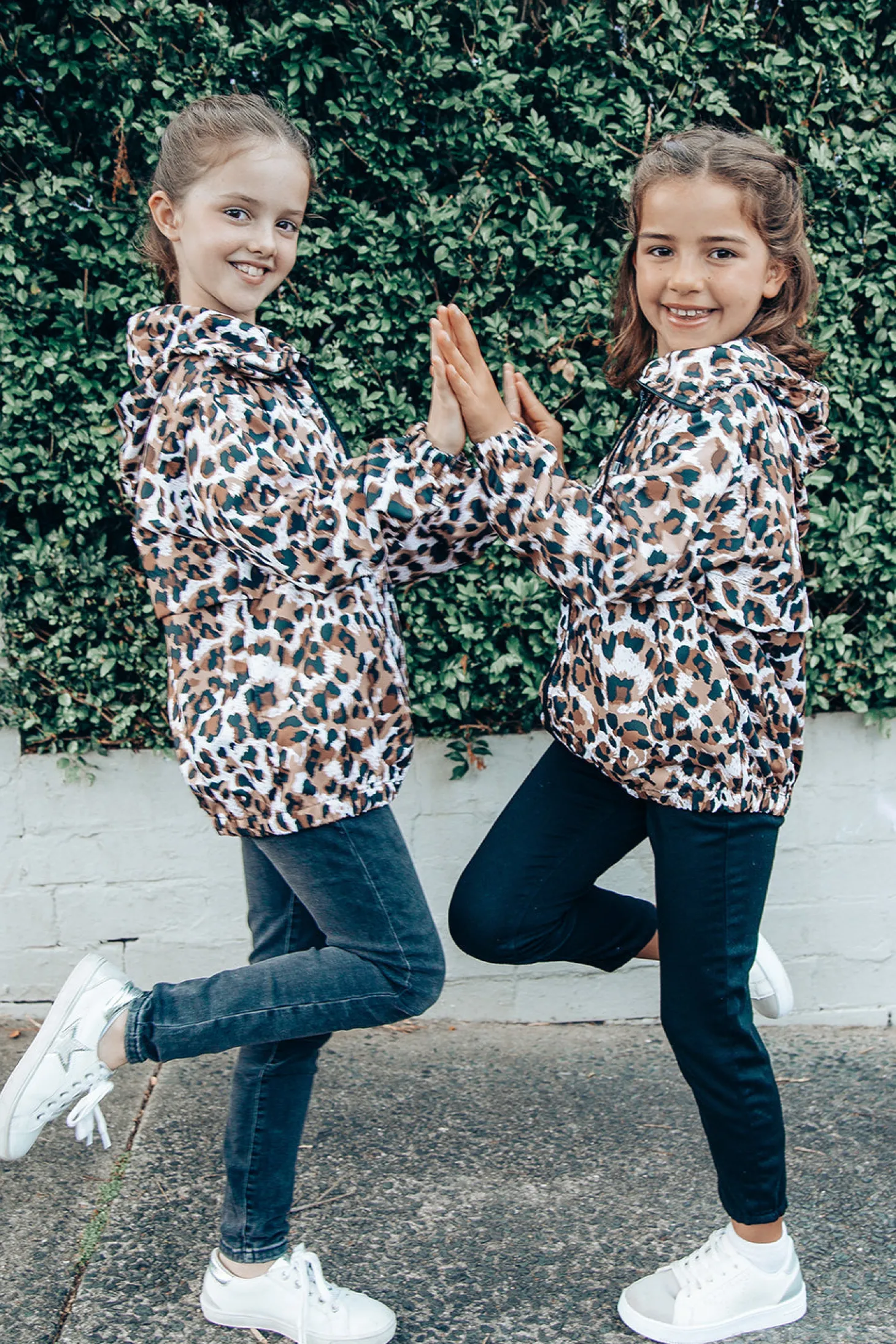 Shop Carolina MiniMe Kids Leopard Hoodie Jacket