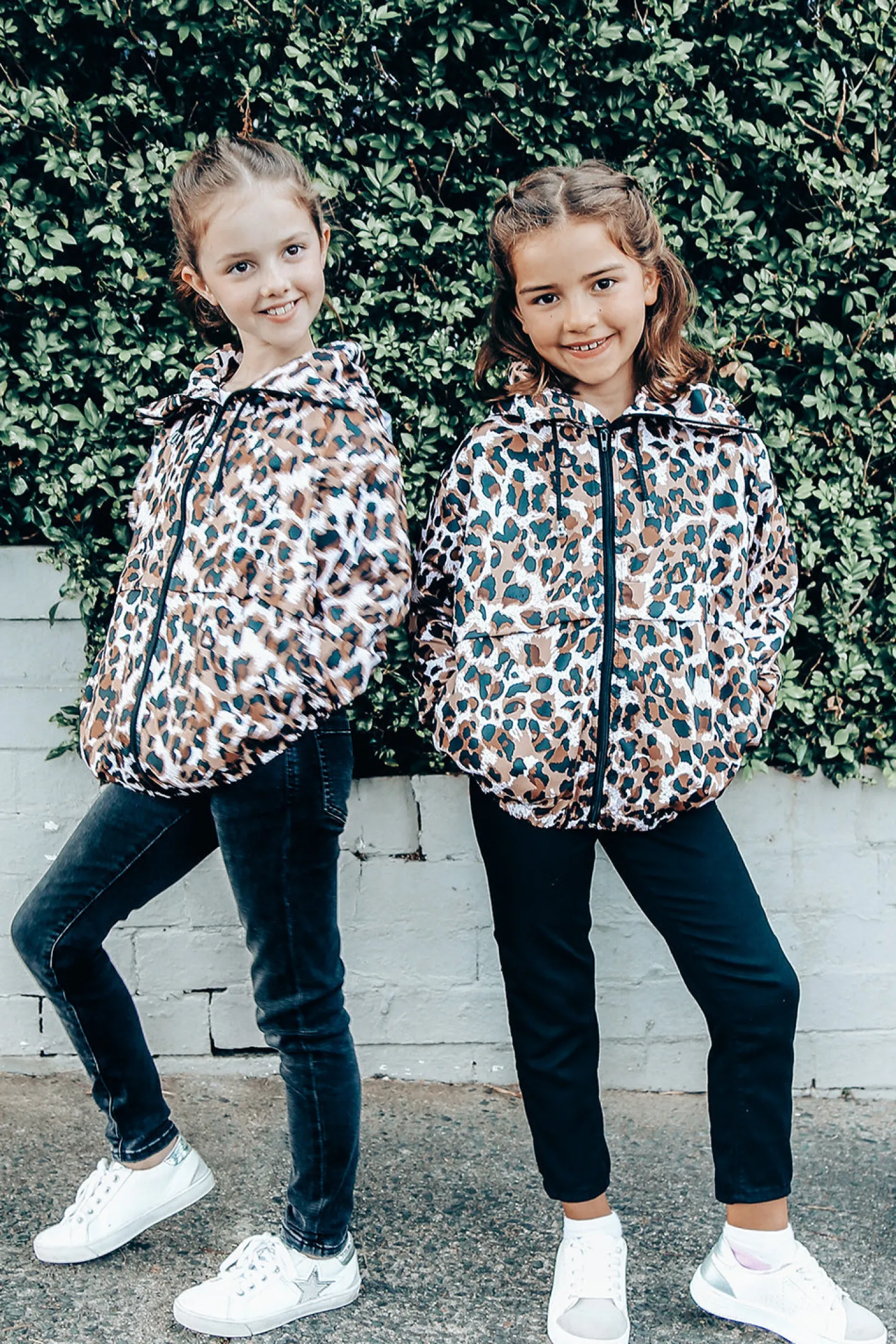 Shop Carolina MiniMe Kids Leopard Hoodie Jacket
