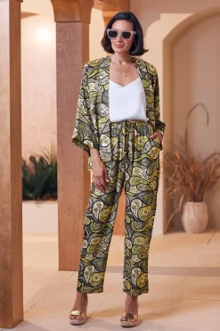 Outlet Carolina Mira Pants Olive