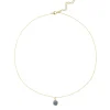 Clearance Carolina Miriam Necklace Charcoal