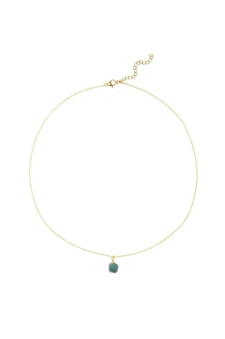 Store Carolina Miriam Necklace Teal