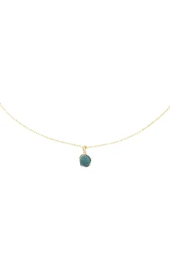 Store Carolina Miriam Necklace Teal