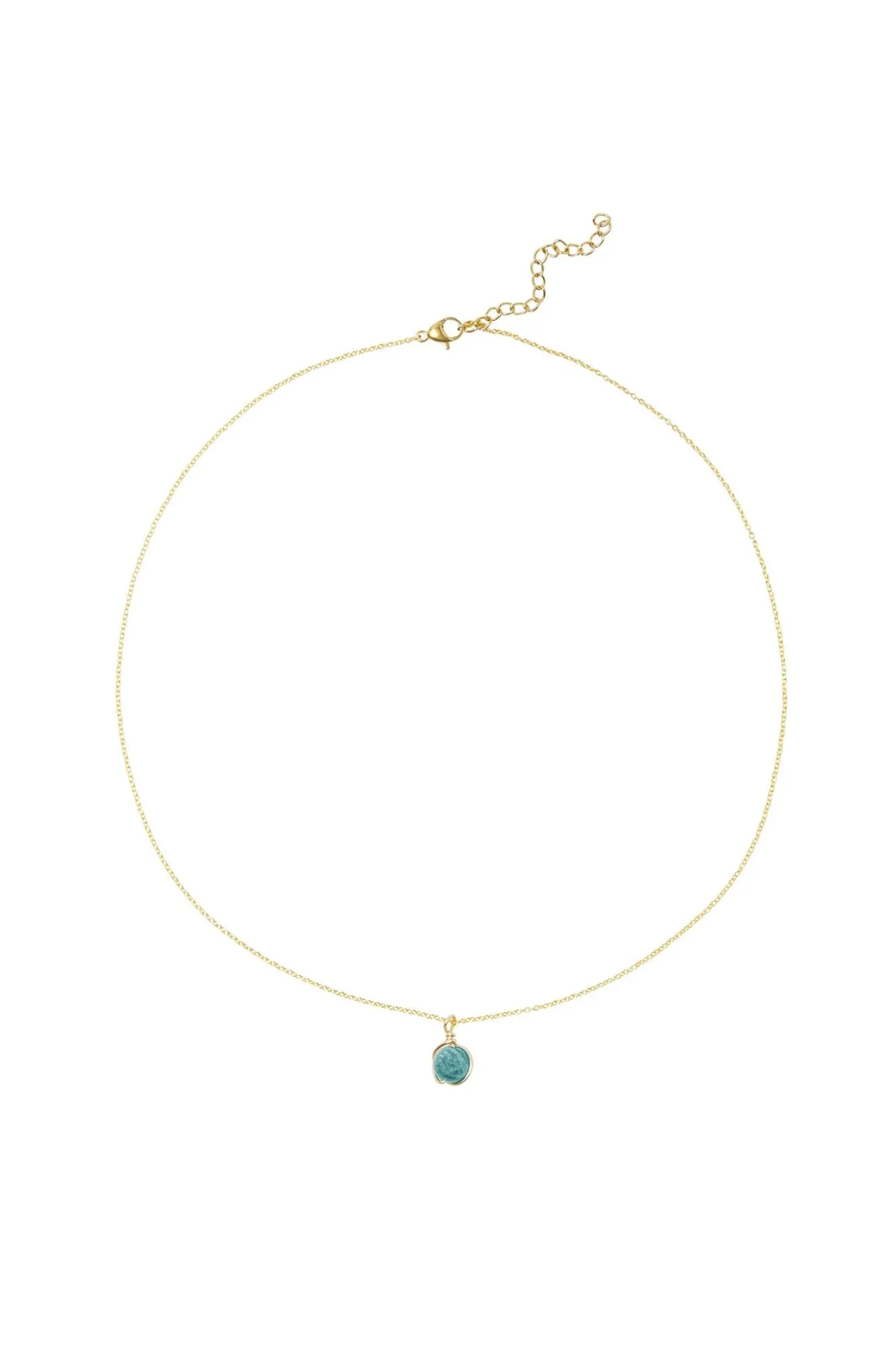 Clearance Carolina Miriam Necklace Turquoise