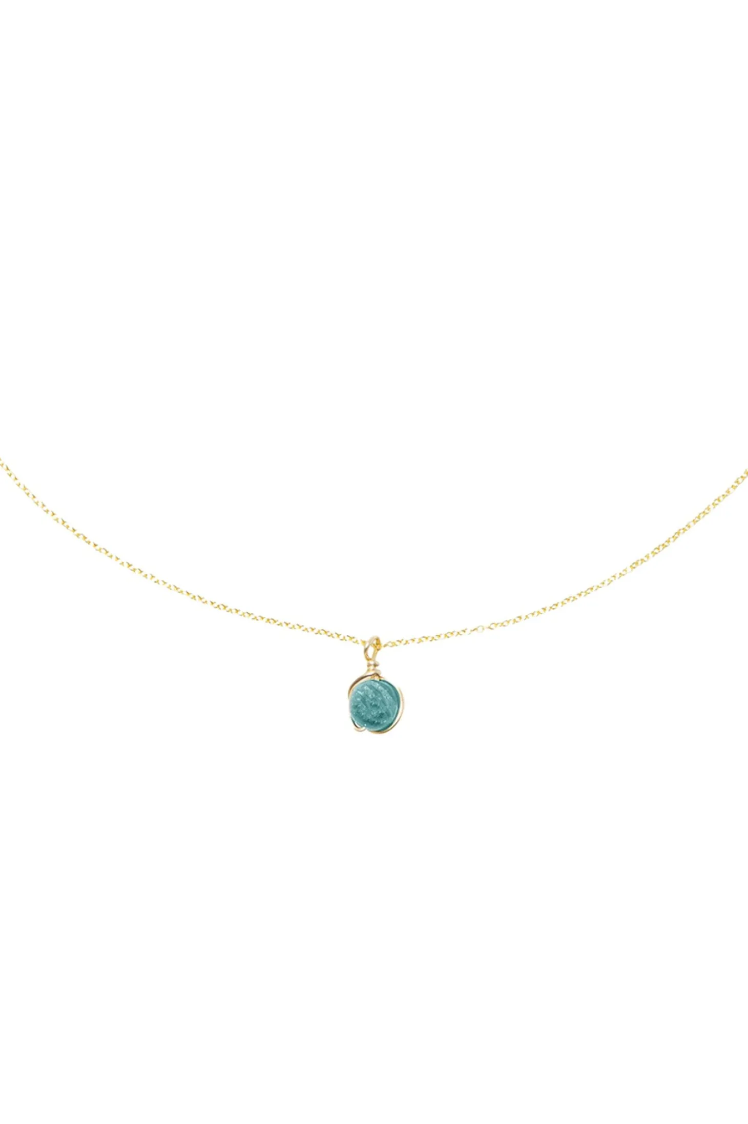 Clearance Carolina Miriam Necklace Turquoise